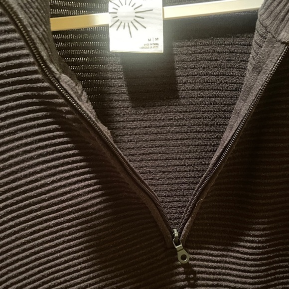 Aerie Black Ribbed Knit Top - Picture 3 of 4